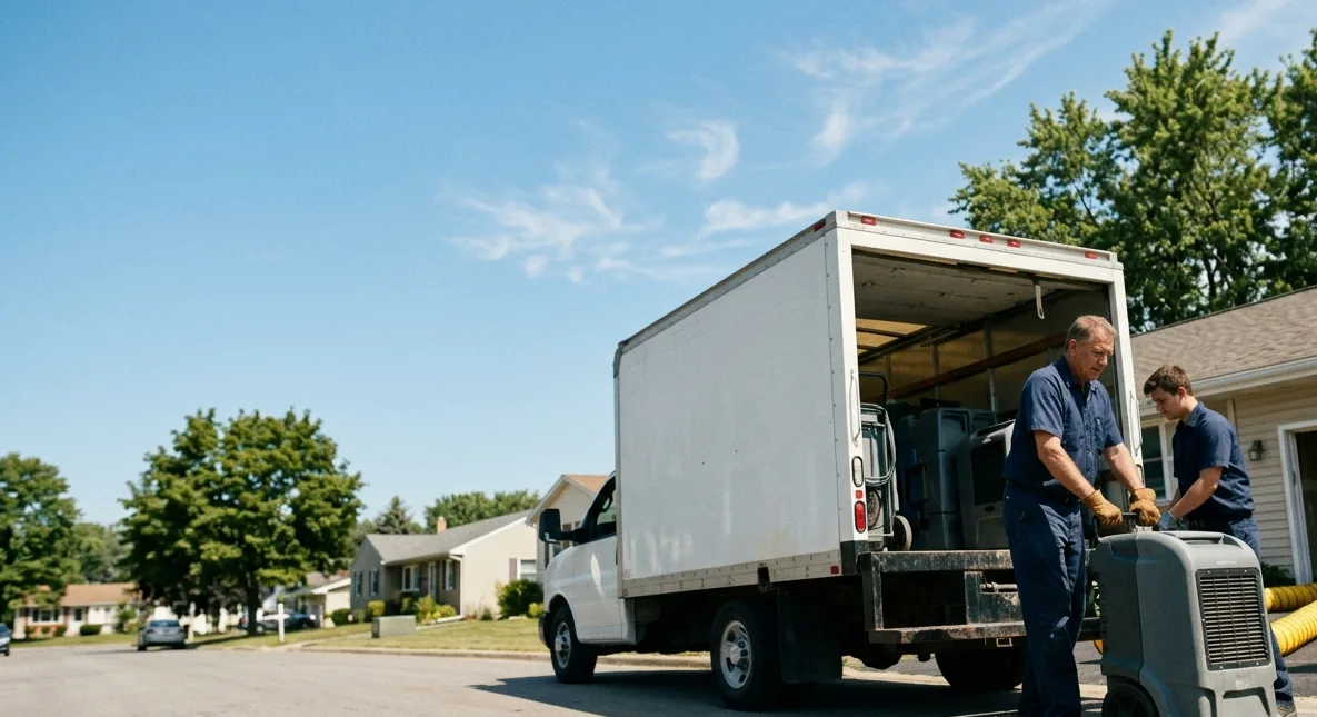 Water Damage Cleanup in Elnora, IN near me